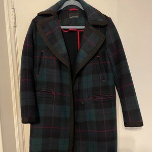 Cynthia Rowley Plaid Coat